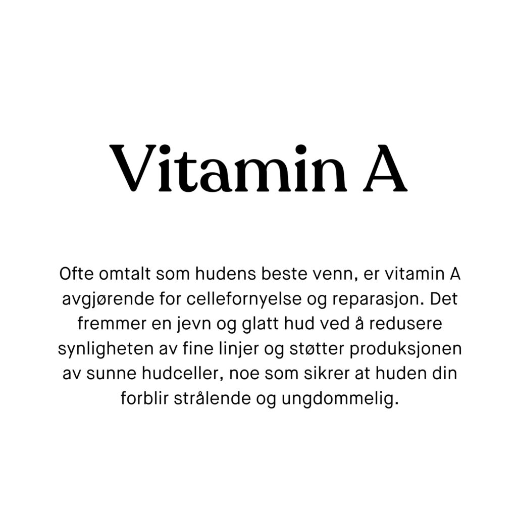 Potent blanding av vitaminer, mineraler og antioksidanter som gir næring til kroppen din.