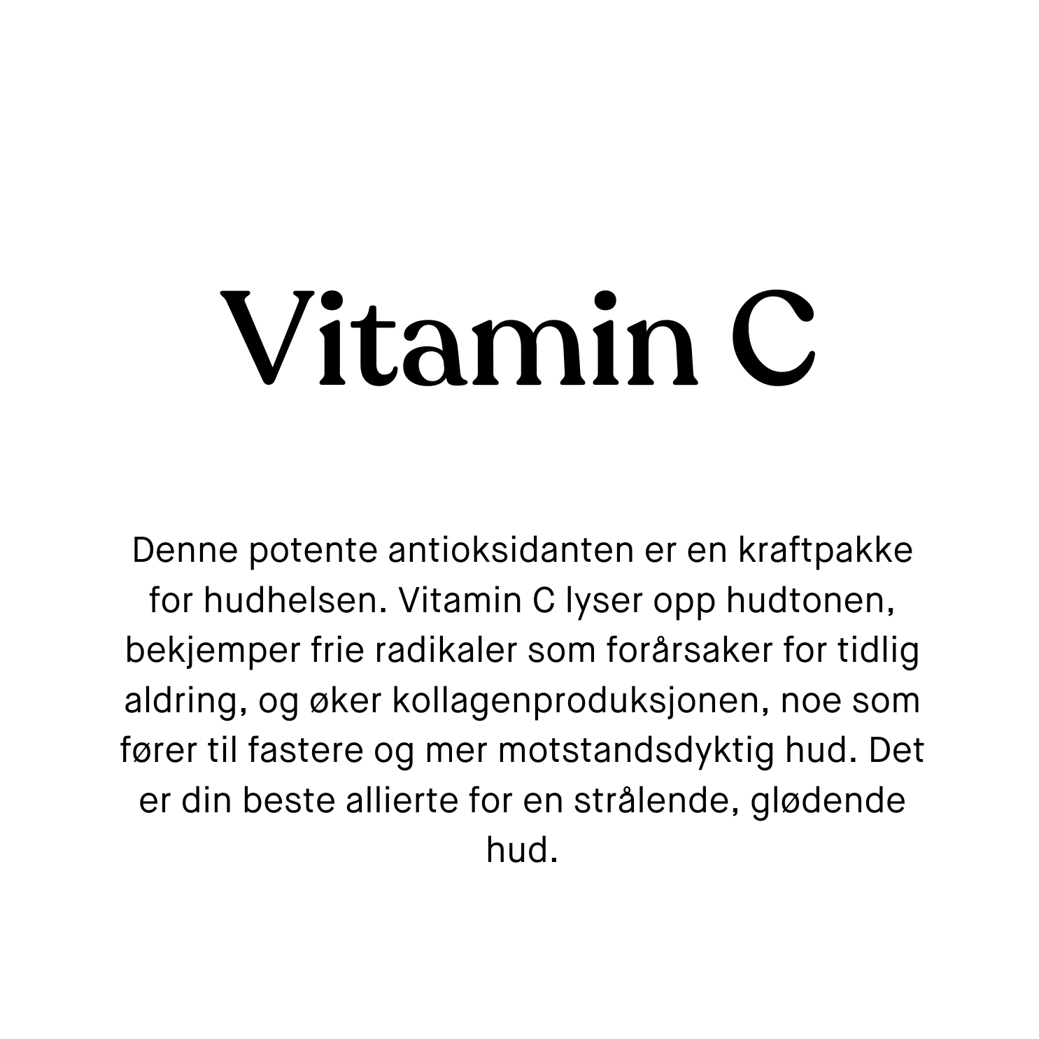 Potent blanding av vitaminer, mineraler og antioksidanter som gir næring til kroppen din.