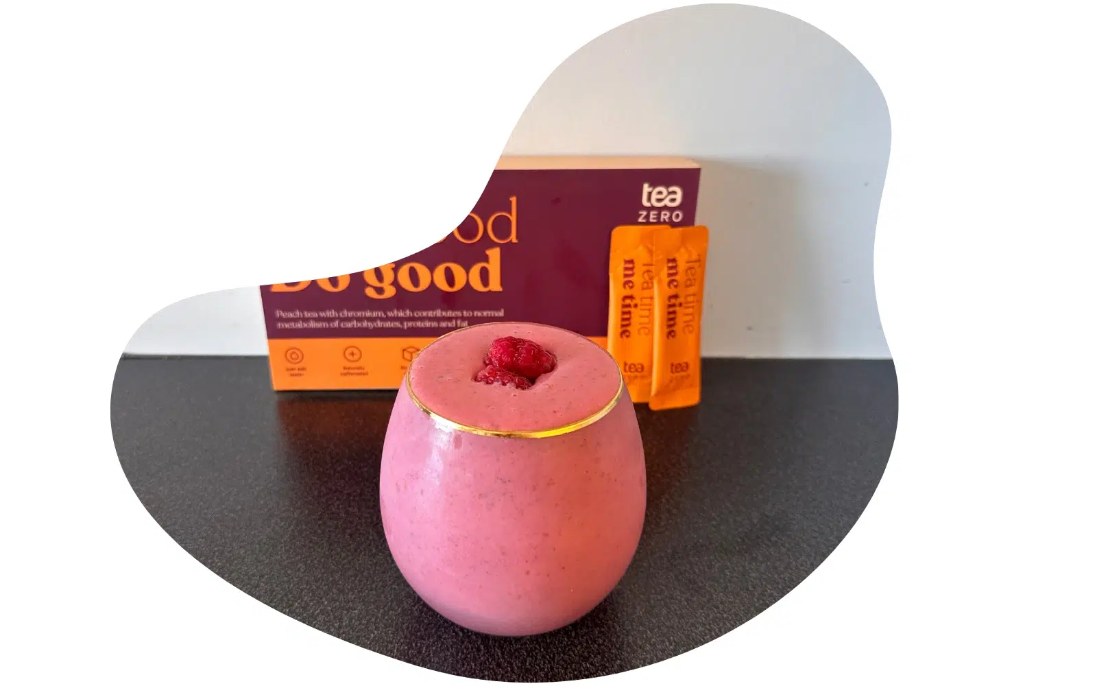 Lag smoothie med Tea Zero for å få en sunn smoothie